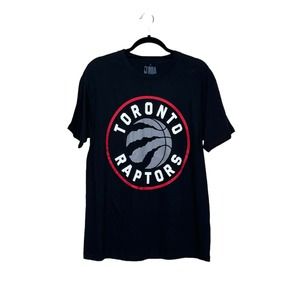 NBA Toronto Raptors black short sleeves y shirt size L